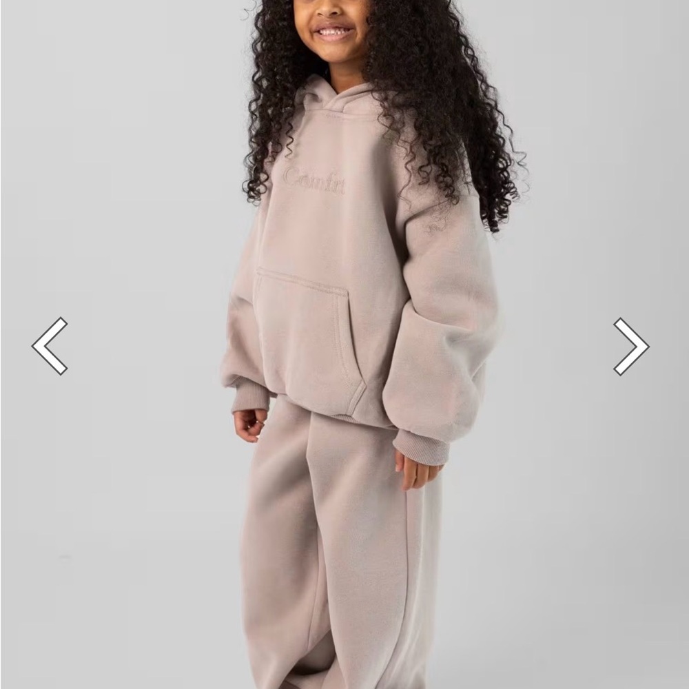 Kids “COMFRT” Signature fit hoodie and sweatpants